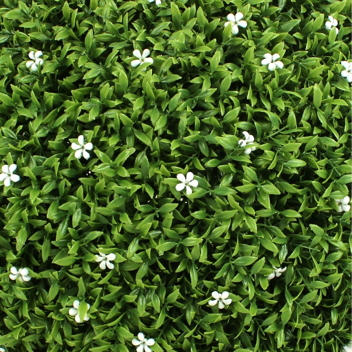 White Flower Grass Topiary Ball