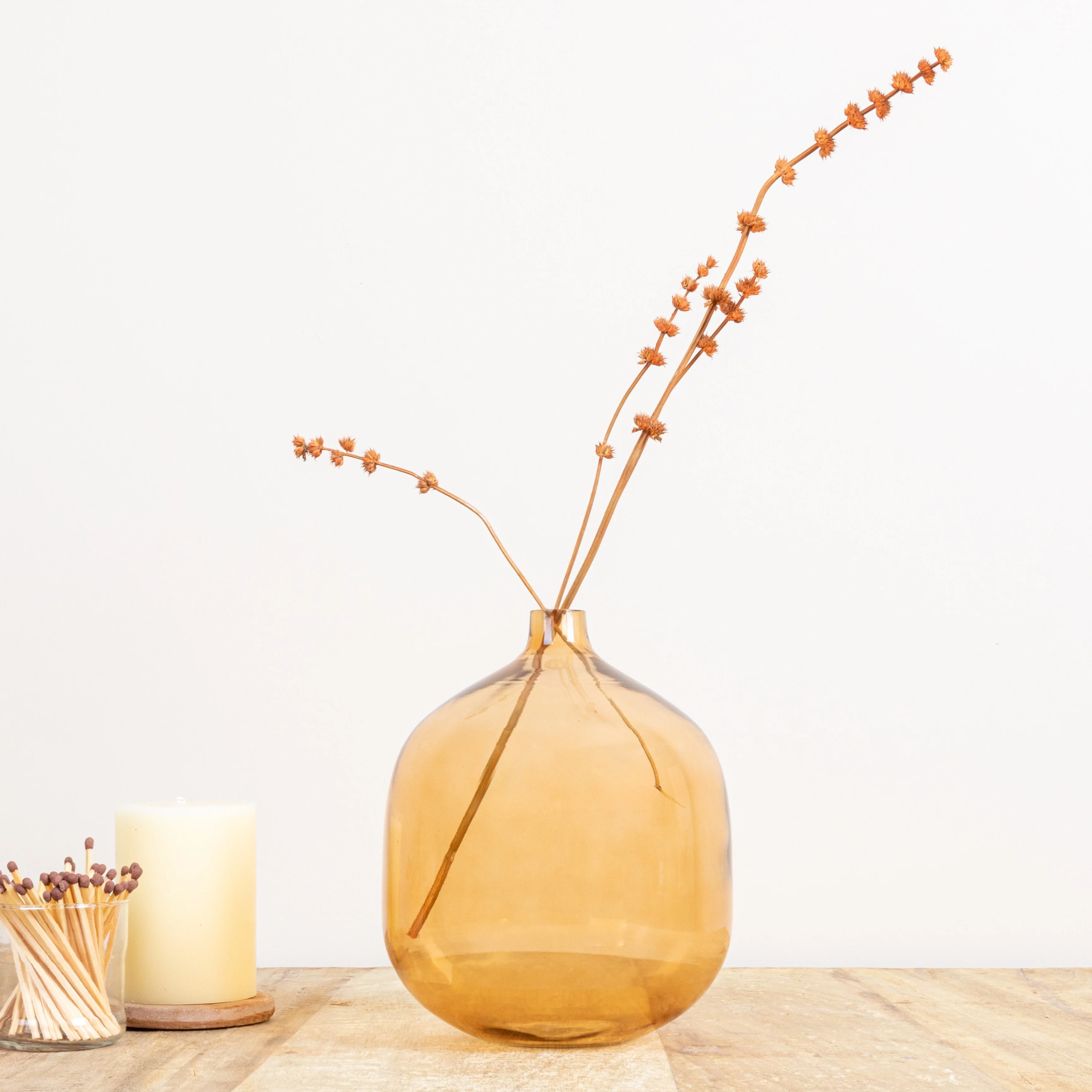 Tinted Glass Vase