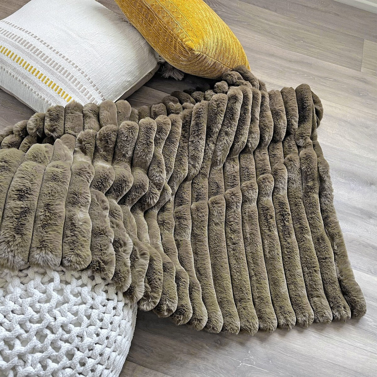 The Mood Channel FauxFur Throw