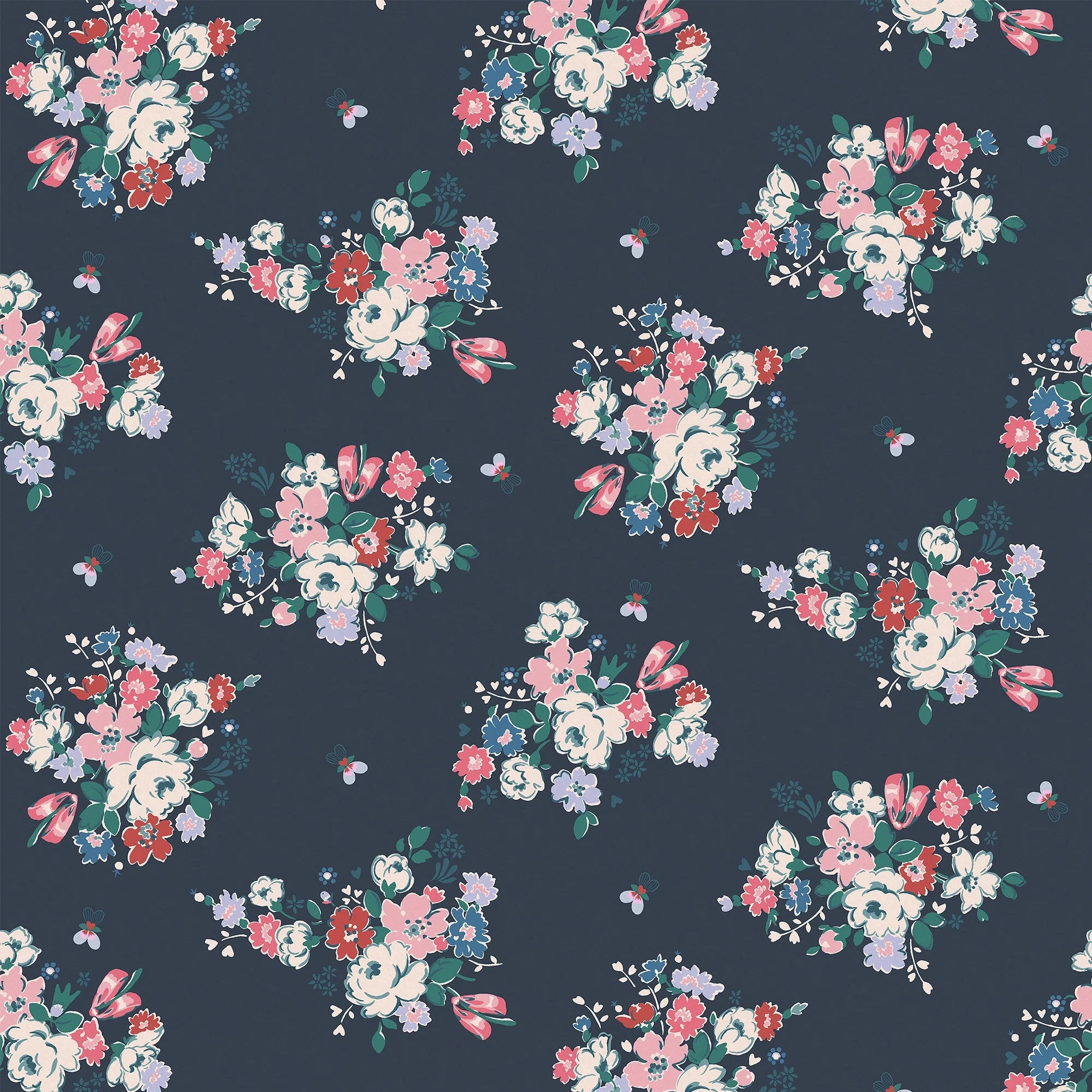 Cath Kidston Clifton Floral Navy