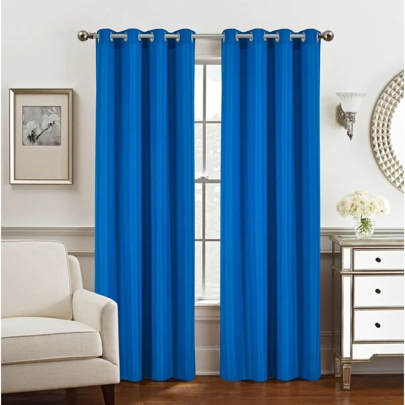 Gilbert Solid Single Grommet Curtain Panel 84