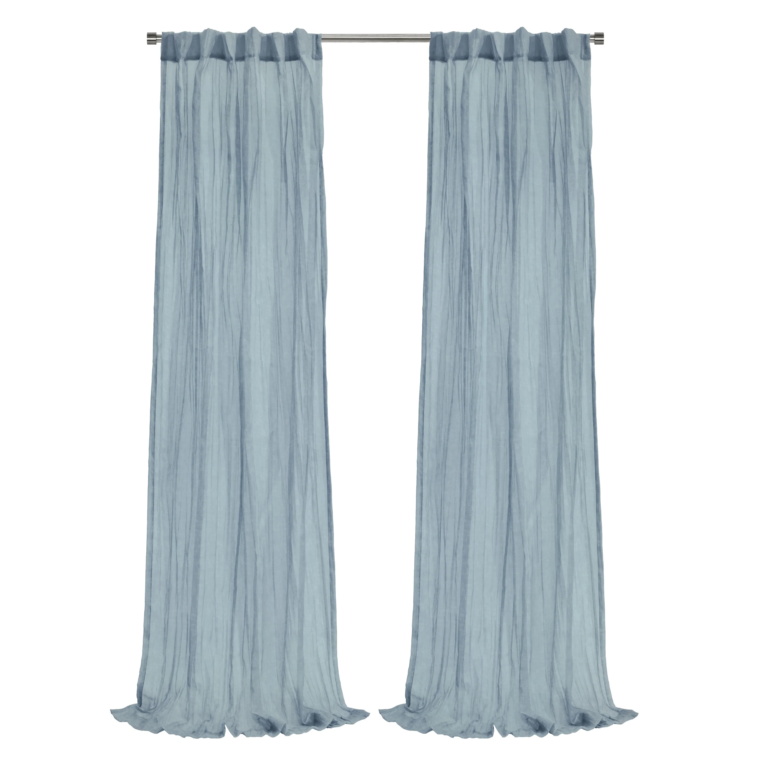 Paloma Sheer Dual Header Curtain Panel
