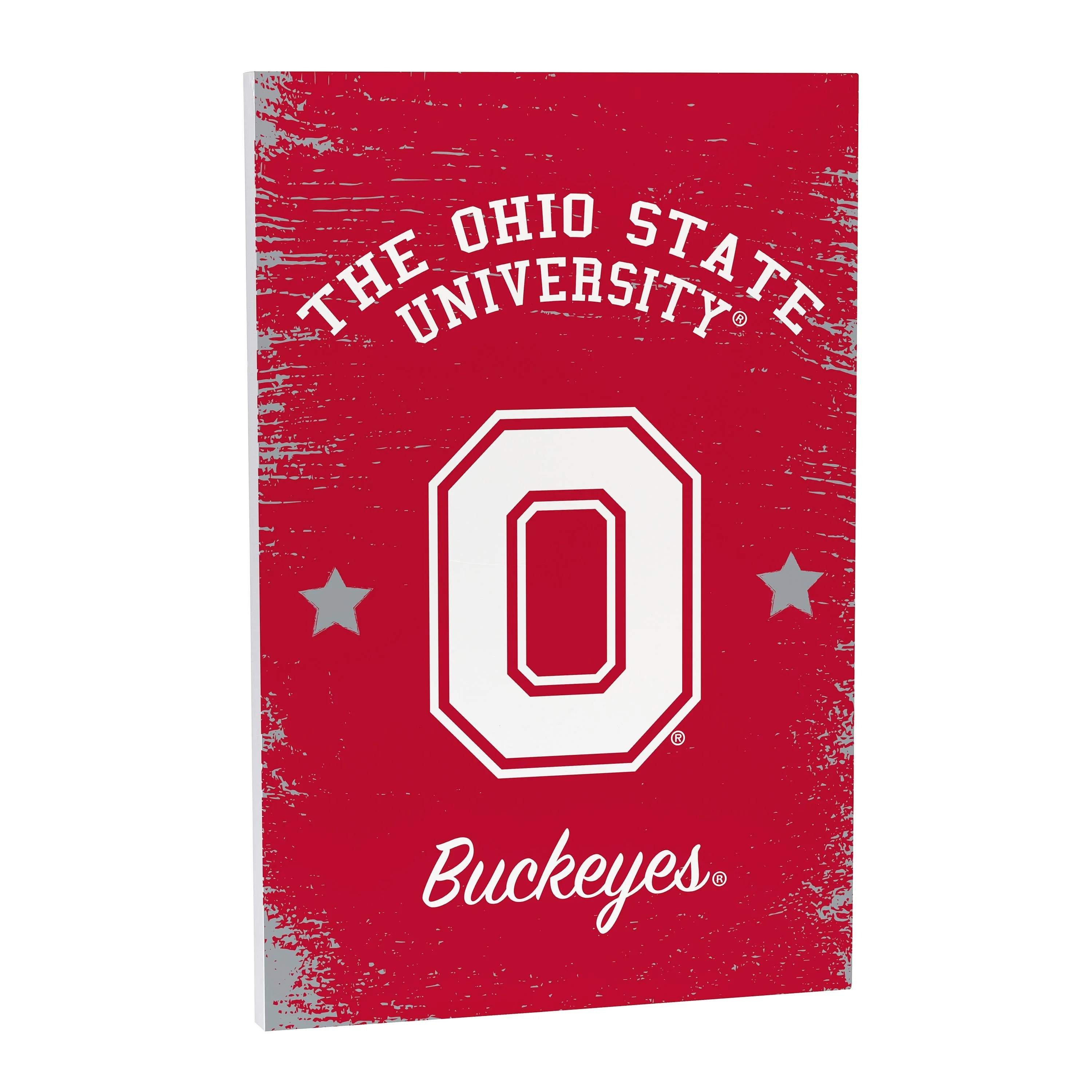 Ohio State University Wooden Door Decor Wall Sign - Multi-Color