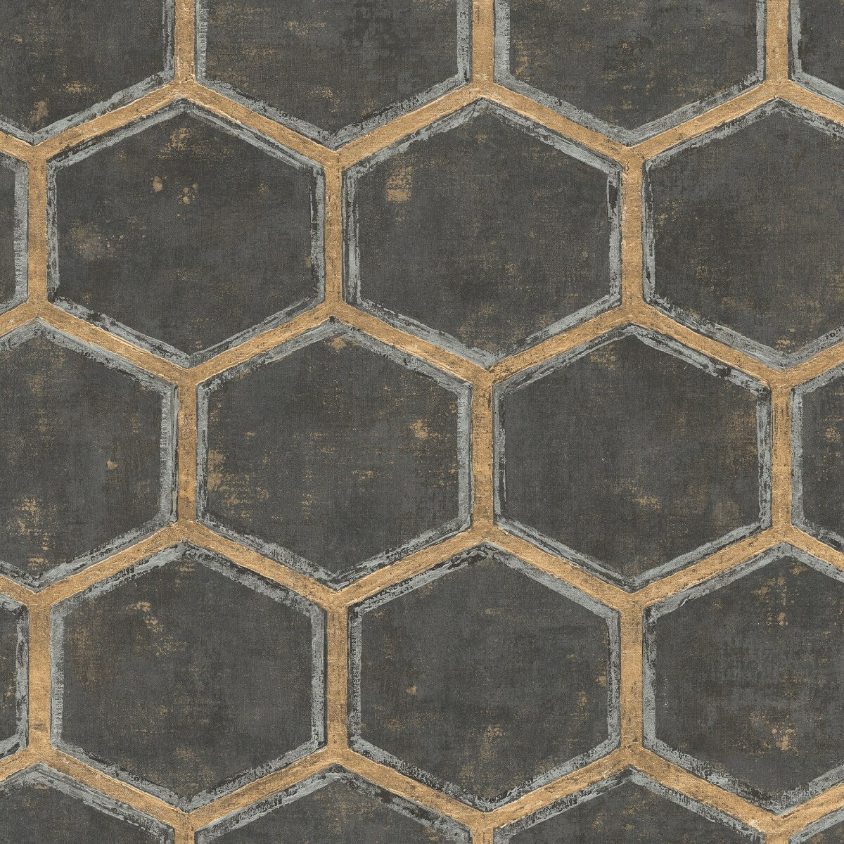 Seabrook Designs Wright Faux Honeycomb Unpasted Wallpaper