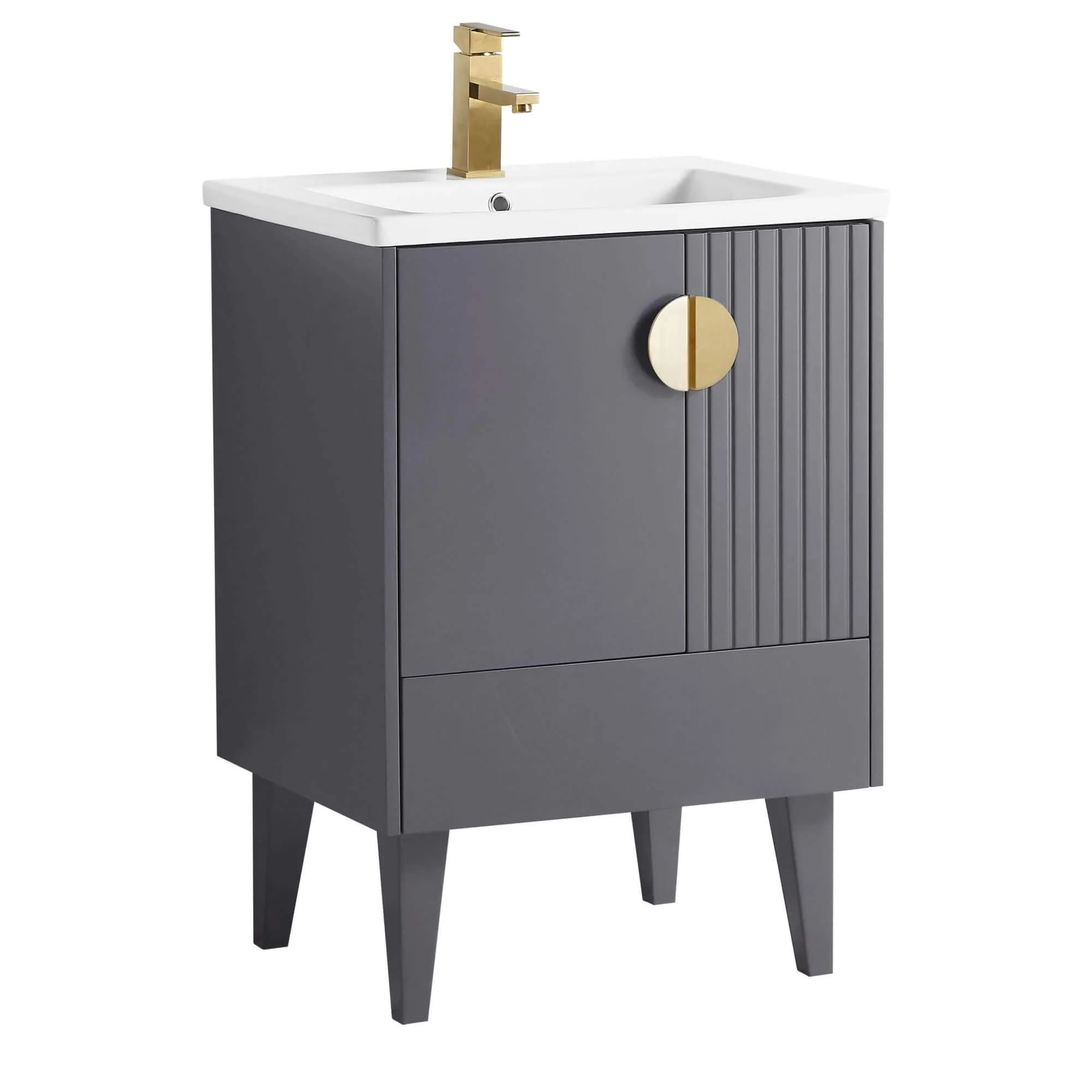 Venezian Single Bathroom Vanity with Sink