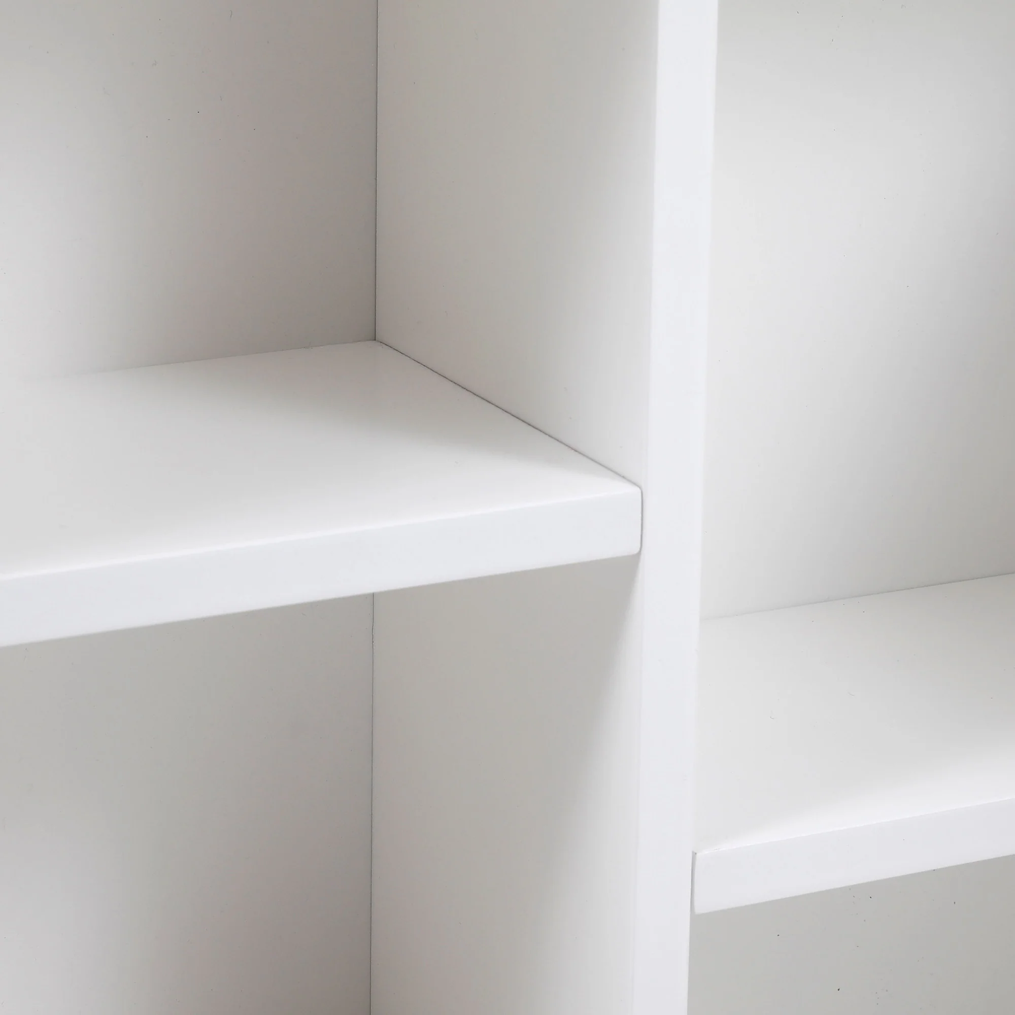 White MDF Wood Bathroom 1-Door Wall Storage Cabinet - 19.96