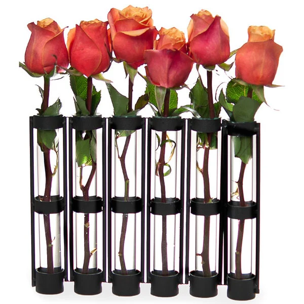 Six-tube Hinged Vase