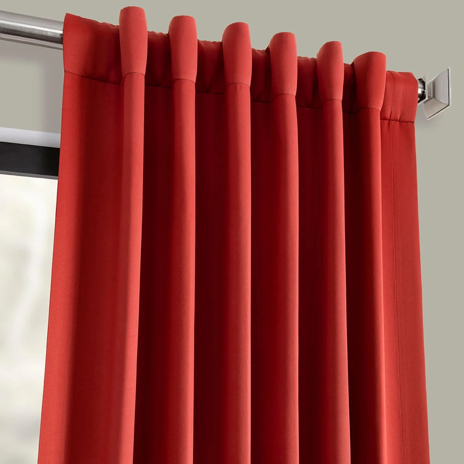 Exclusive Fabrics Room Darkening Curtain Panel Pair (2 Panels)