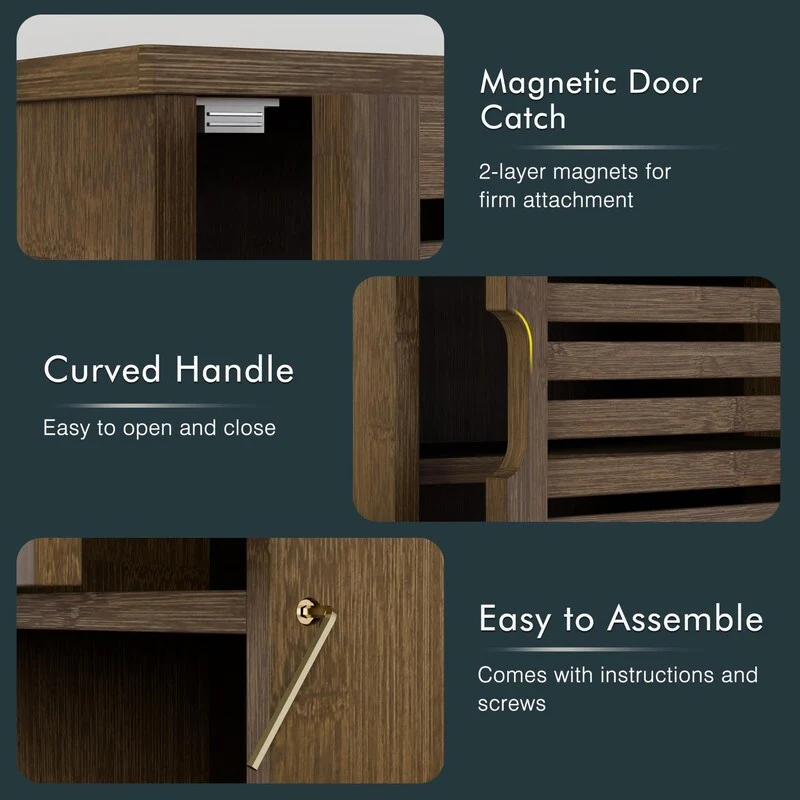 Bathroom Storage Cabinet Wall Mounted - 7.87