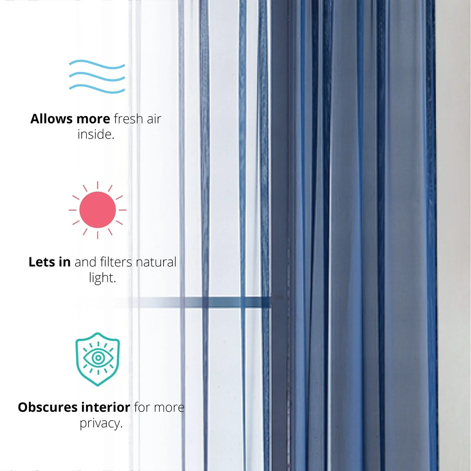 HLC.me Geneva Sheer Voile Window Treatment Rod Pocket Curtain Panels Bedroom and Living Room (Set of 4)