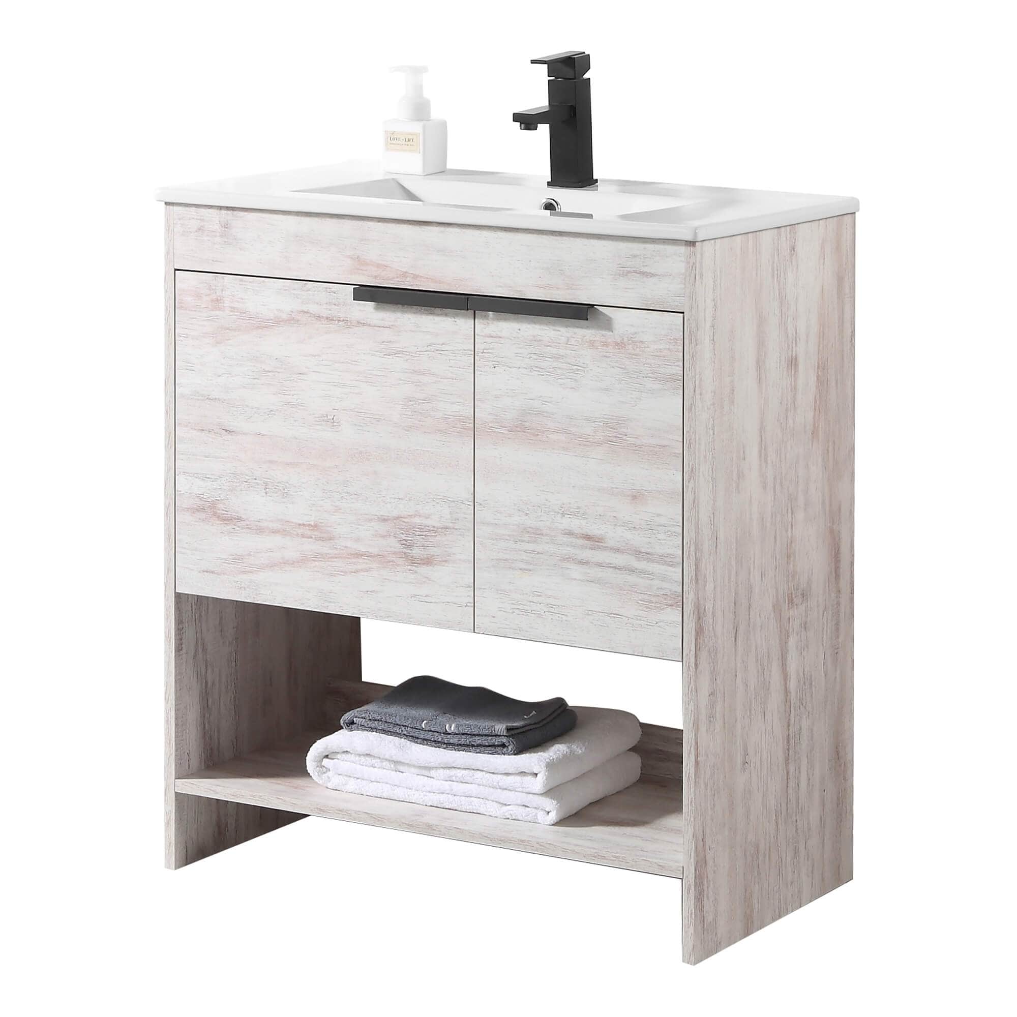 Fine Fixtures Phoenix Bathroom Vanity with Sink - Full Assembly Required