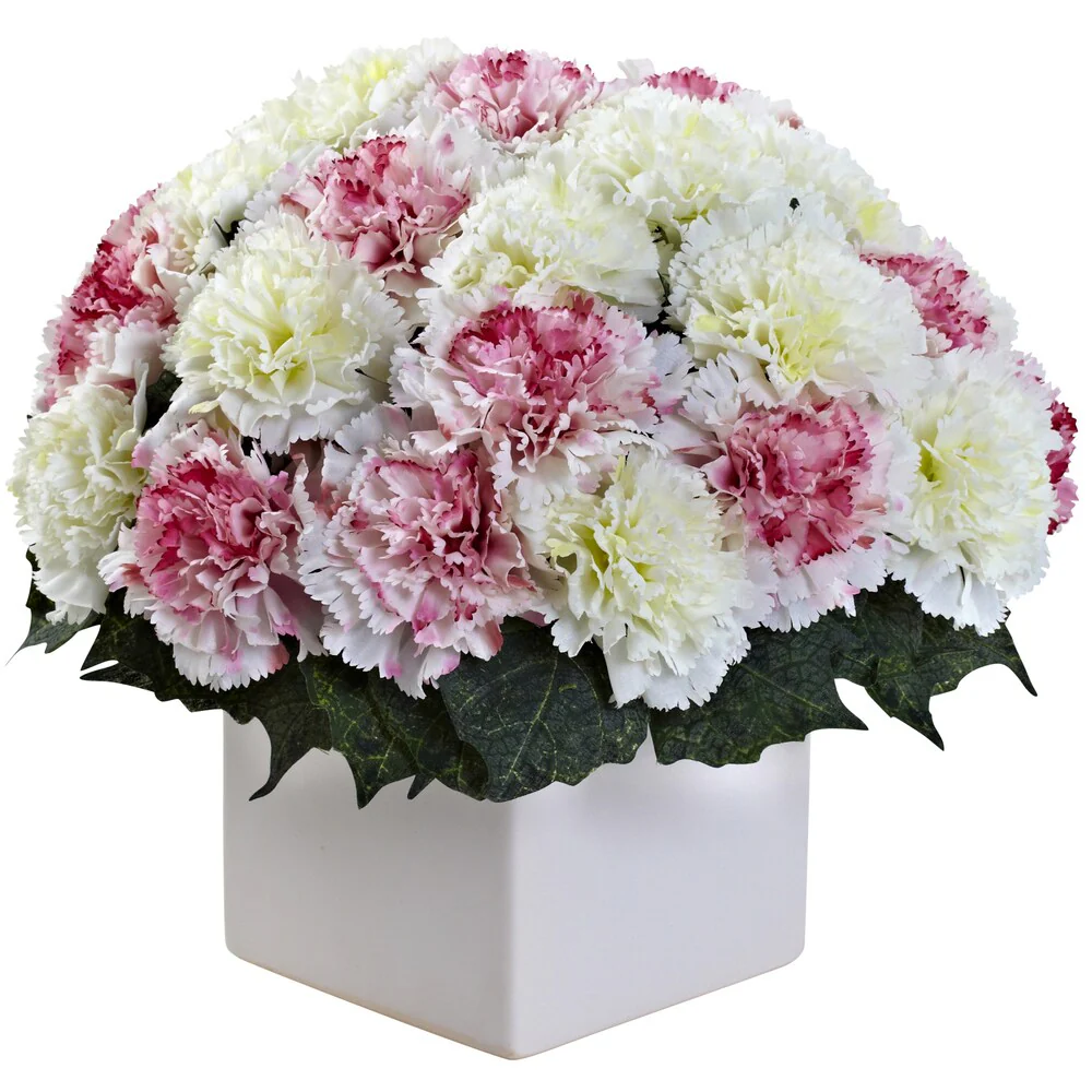 Carnation Arrangement with Vase