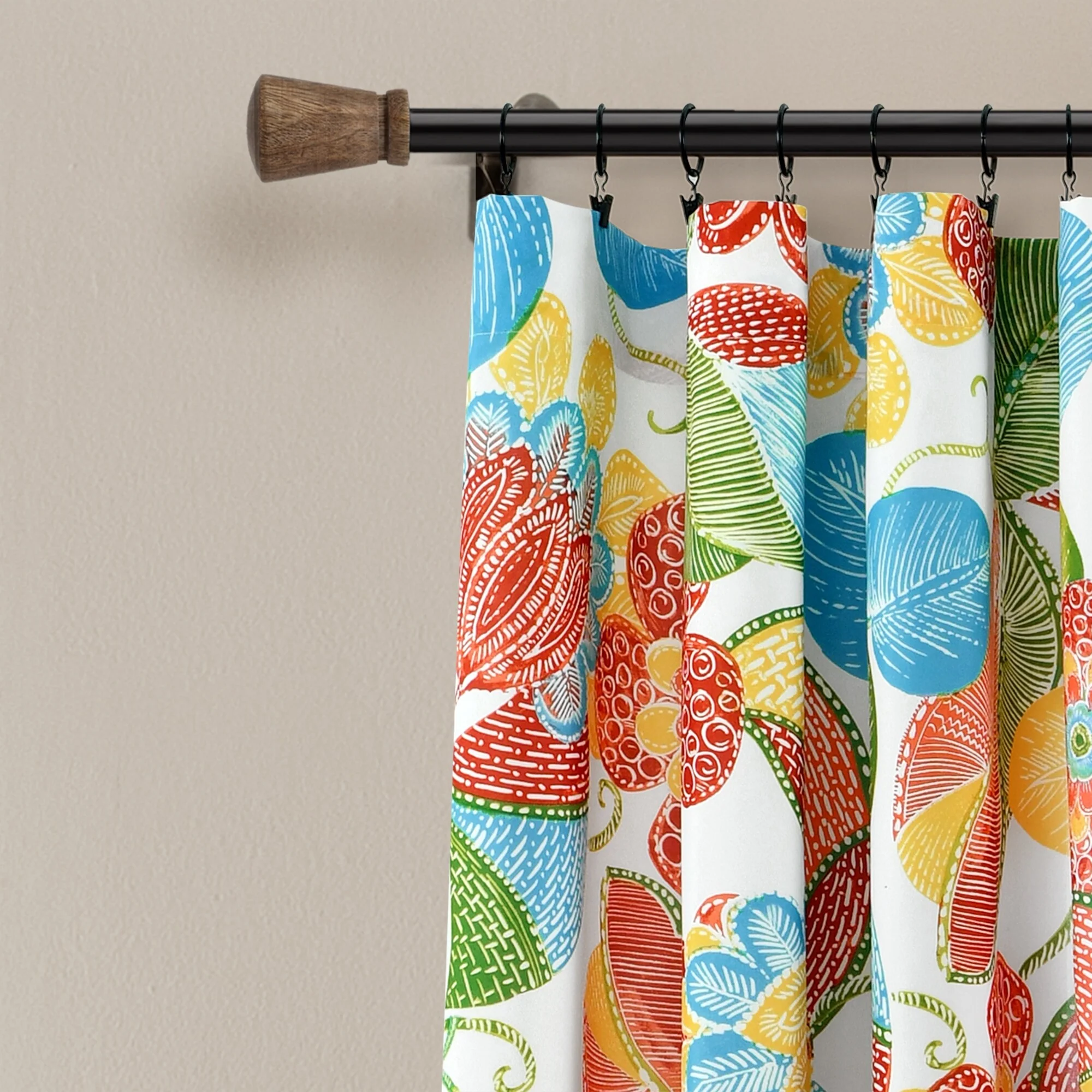 Lush Decor Layla Window Curtain Panel Pair - 84