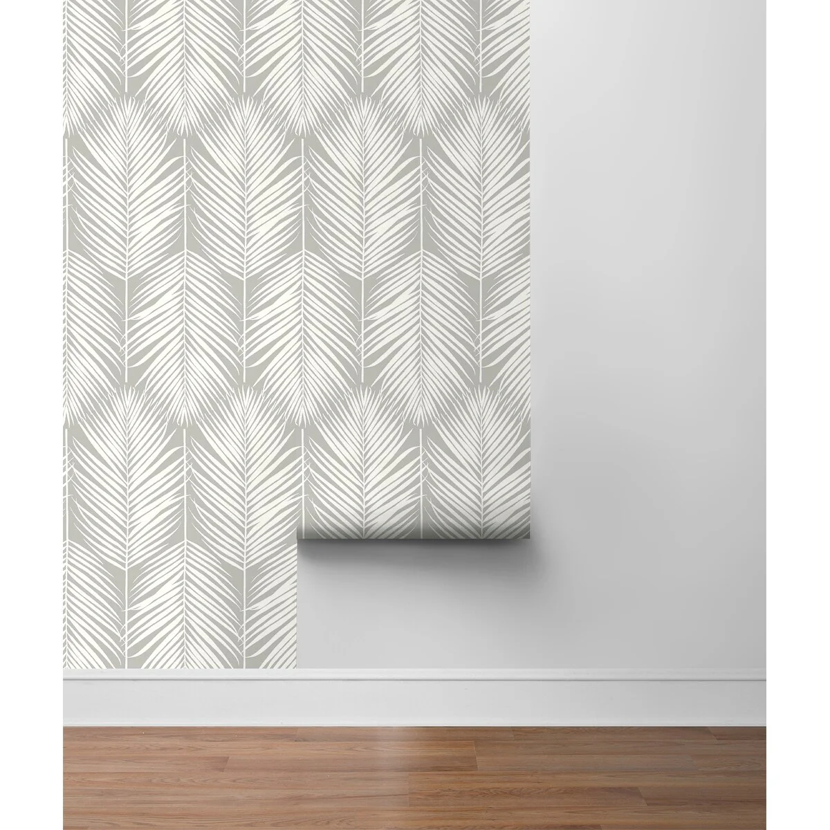 NextWall Palm Silhouette Peel and Stick Wallpaper