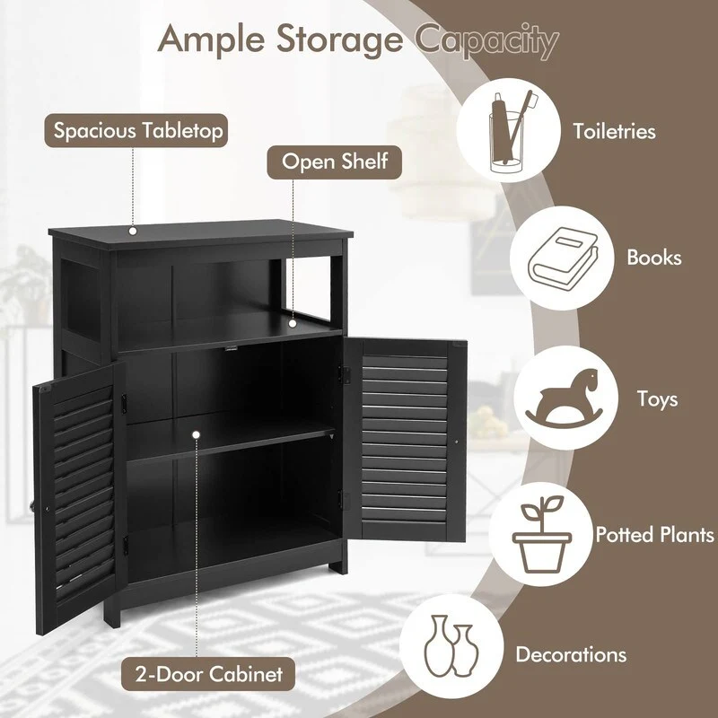 Bathroom Storage Cabinet - 12