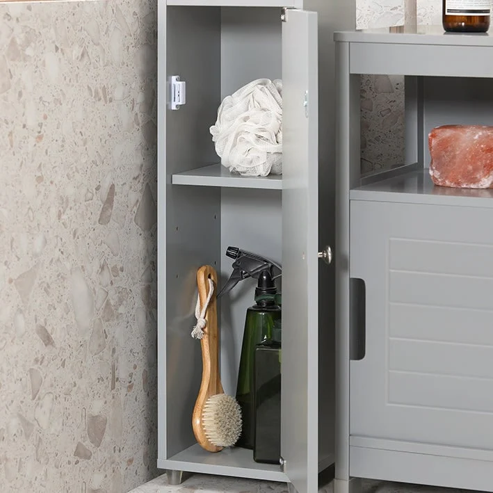 SoBuy BZR34-W, Bathroom Tall Cabinet Cupboard Storage Cabinet