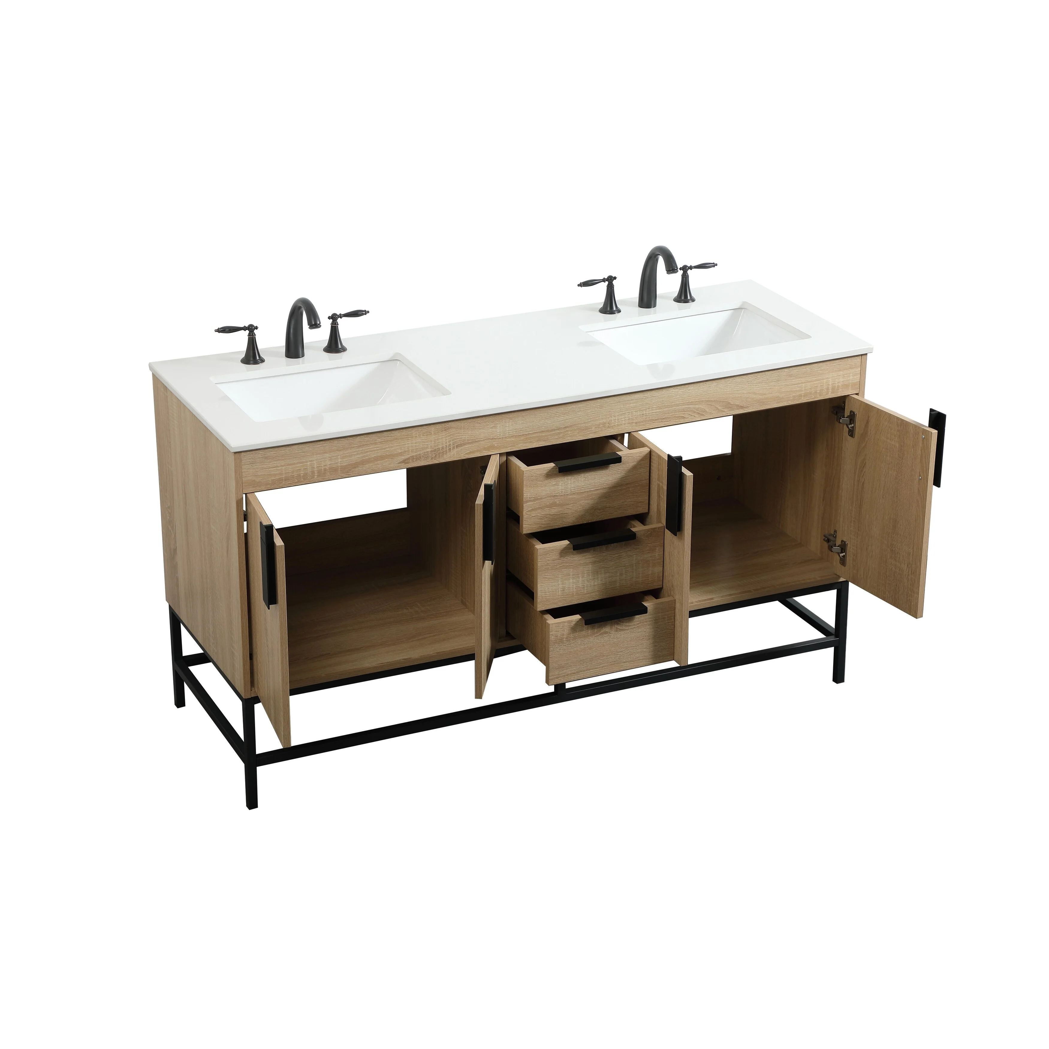 Blossom 60 Inch Double Bathroom Vanity