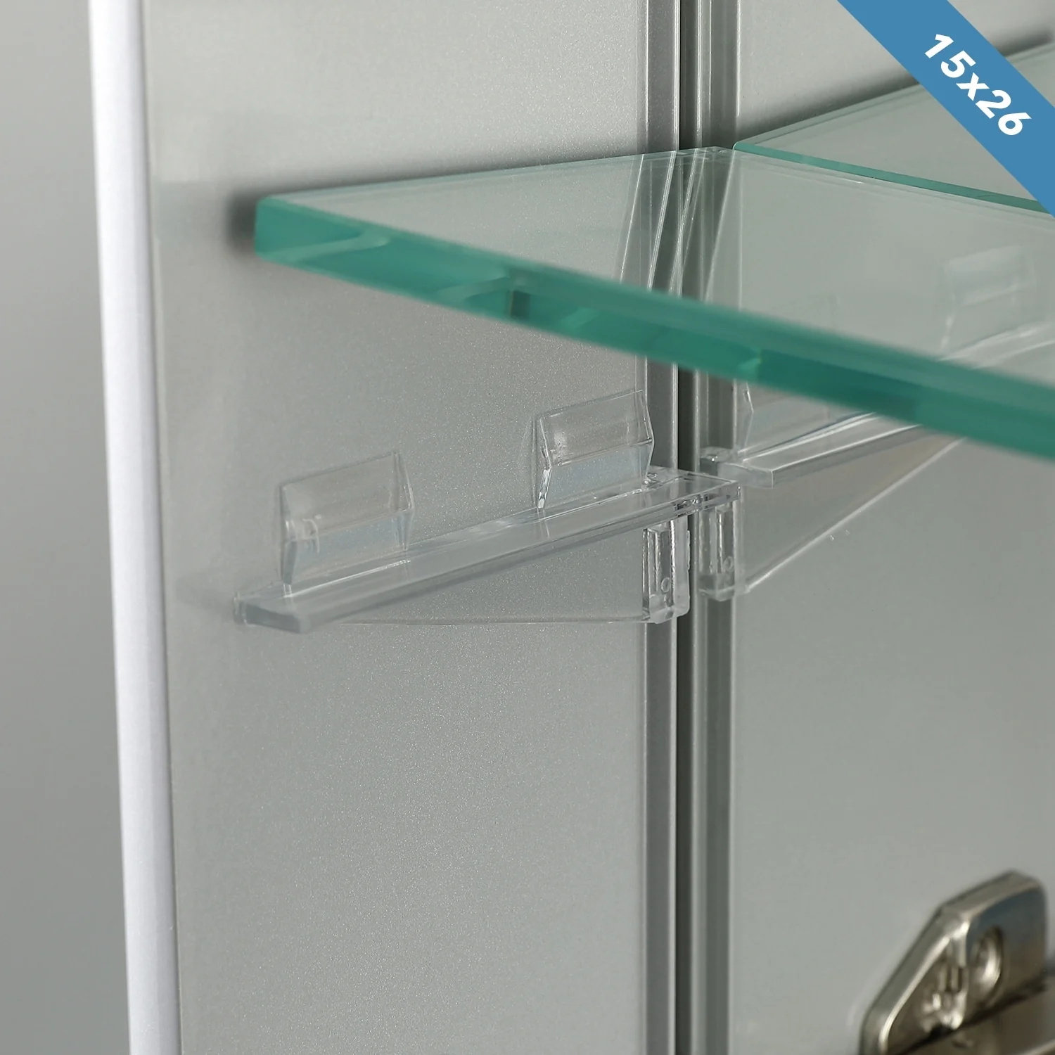 Frameless Aluminum Bathroom Mirror Medicine Cabinet