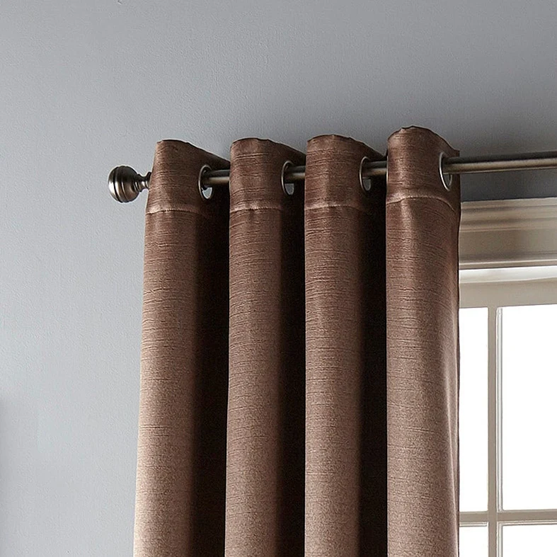 Nanshing Bronze Blackout Thermal Grommet Single Curtain Panel - 52 x 84