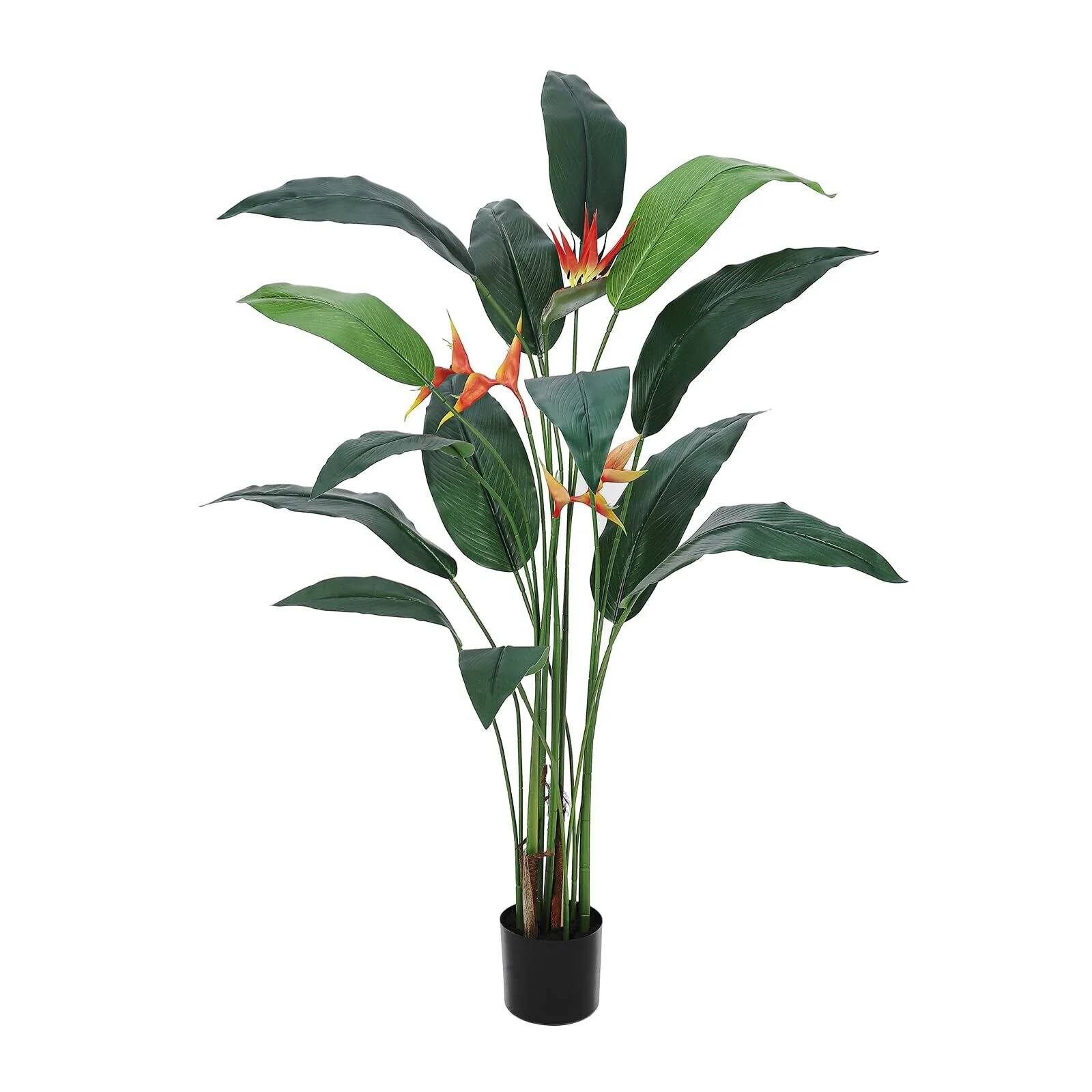 1/2 packArtificial Bird of Paradise Plant 6/7FT(72in) Fake Palm Tree