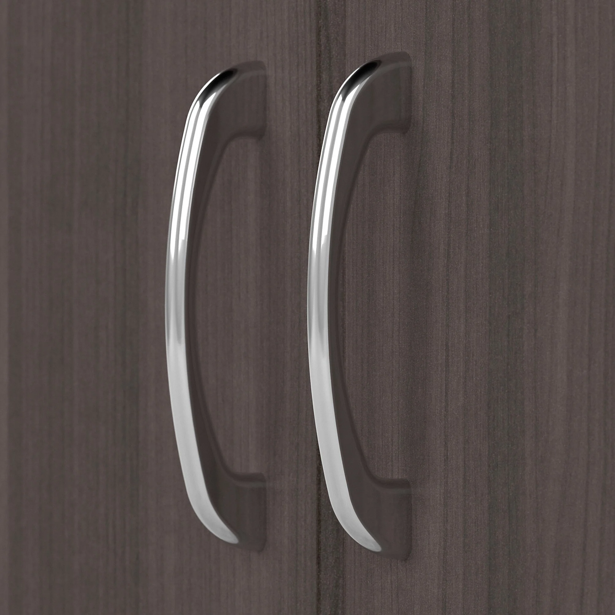 Cabot Small Bathroom Storage Cabinet with Doors by Bush Furniture