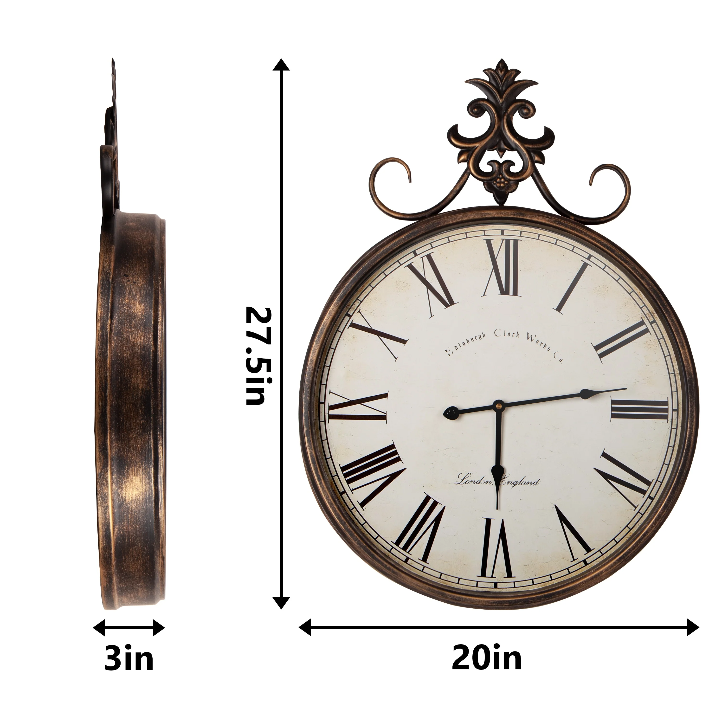 Wall Clock Antique Large Wall Clocks