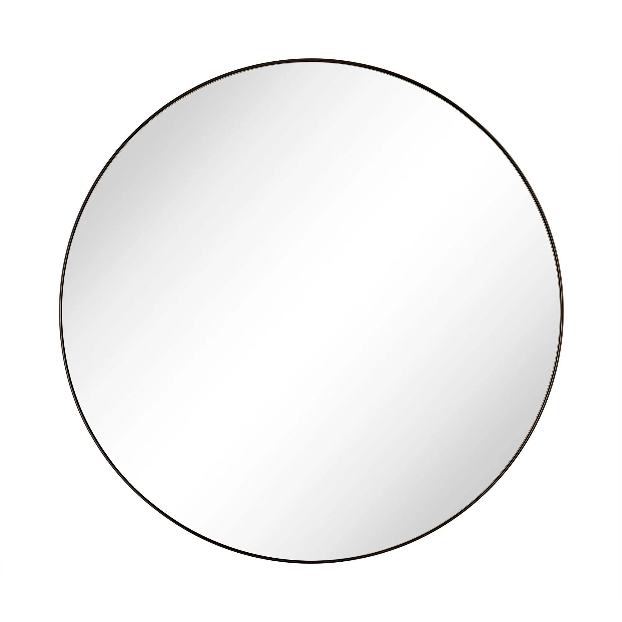 TEHOME Myriel Surface Mount Framed Round Medicine Cabinet with Mirror