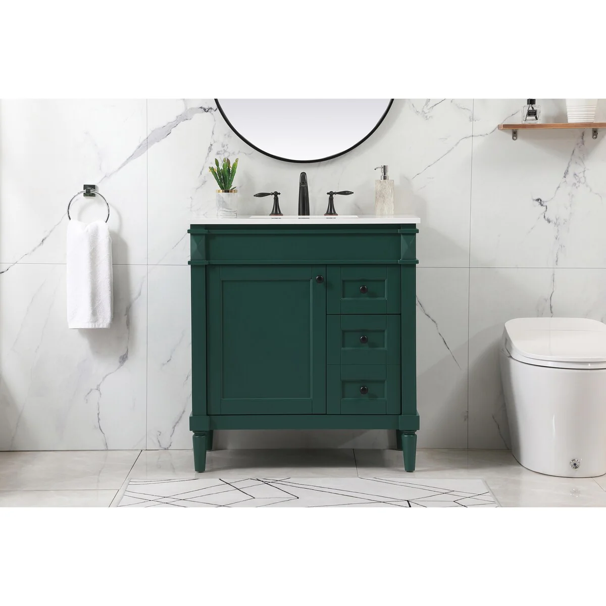 Clarity 32 - 42 Inch Single Bathroom Vanity