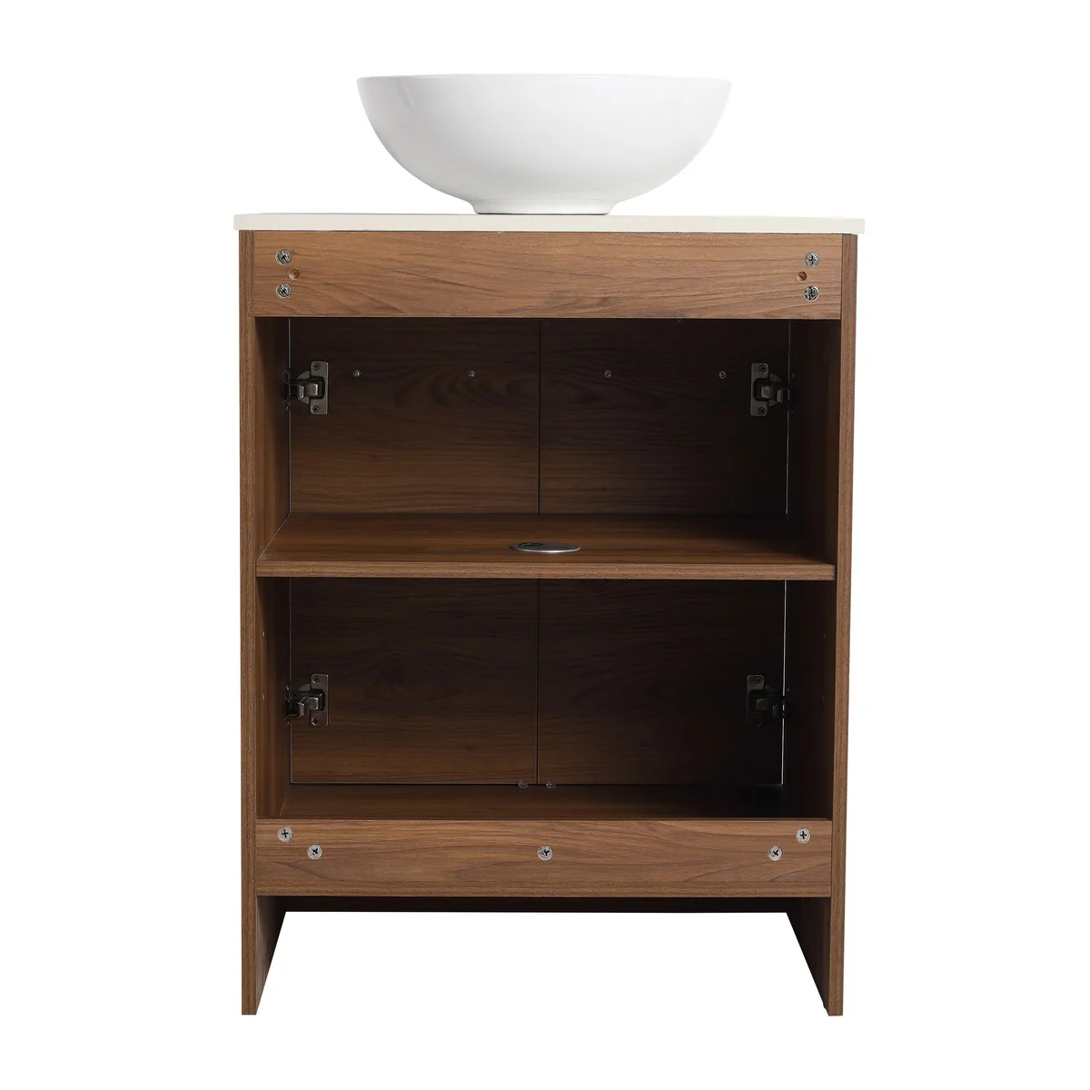 Bathroom Vanity With Sink In 24/36/48/60 Inch, Freestanding Bathroom Vanity With Soft Close Door