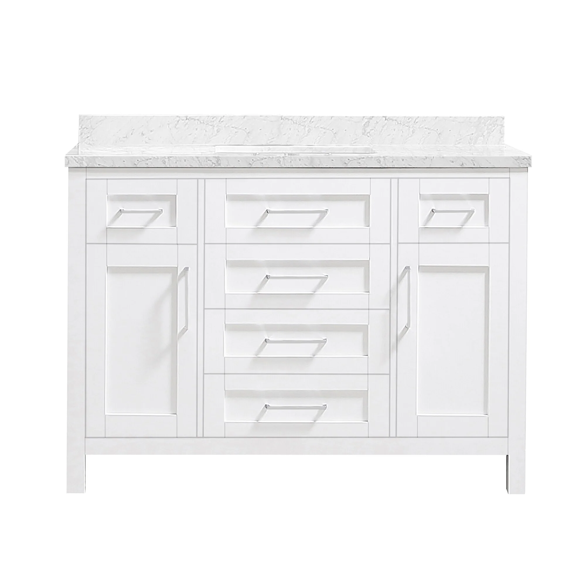 OVE Decors Tahoe 48 White Vanity