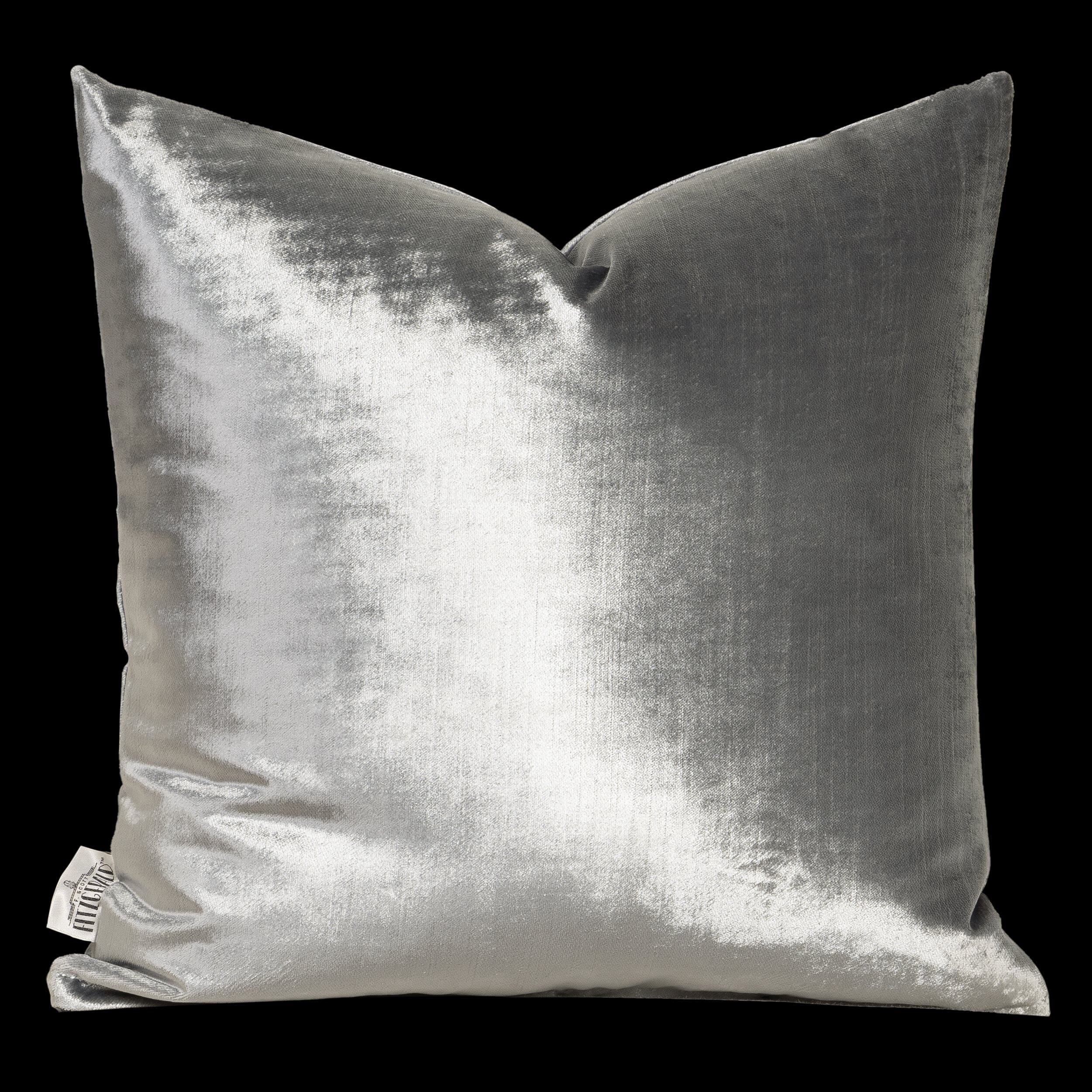 F. Scott Fitzgerald Sterling Silver Throw Pillow