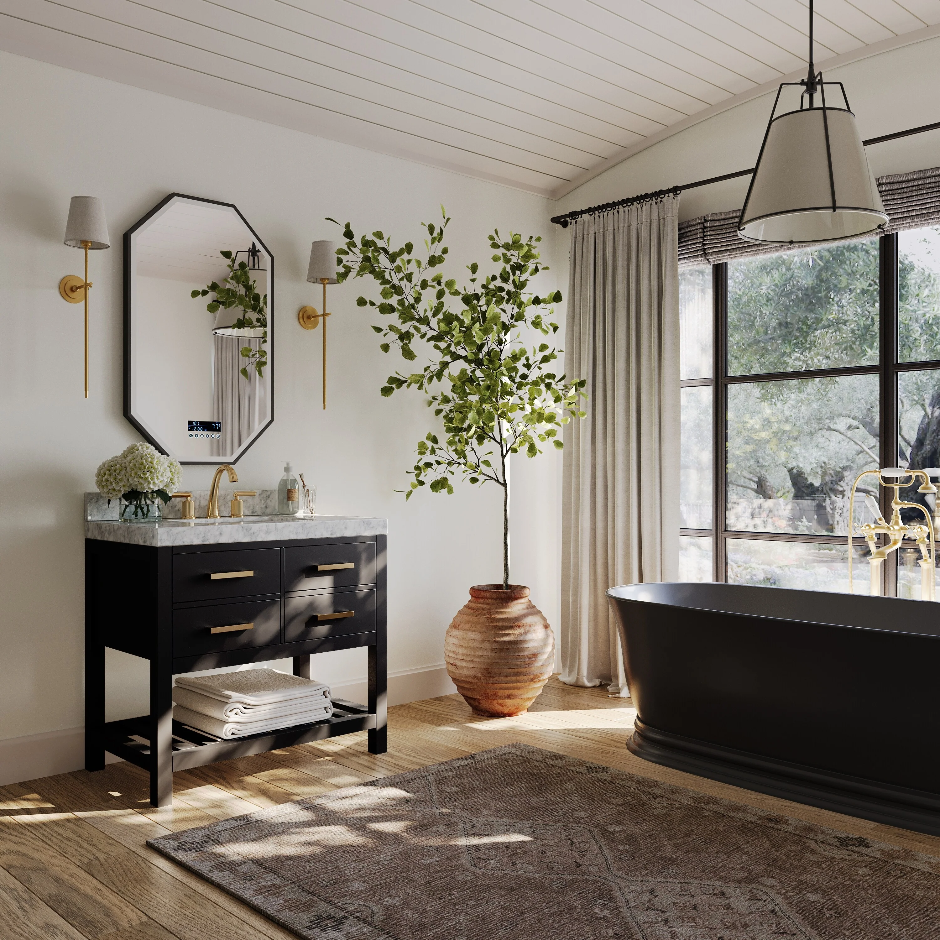 Ancerre Designs Elizabeth Bathroom Vanity Set