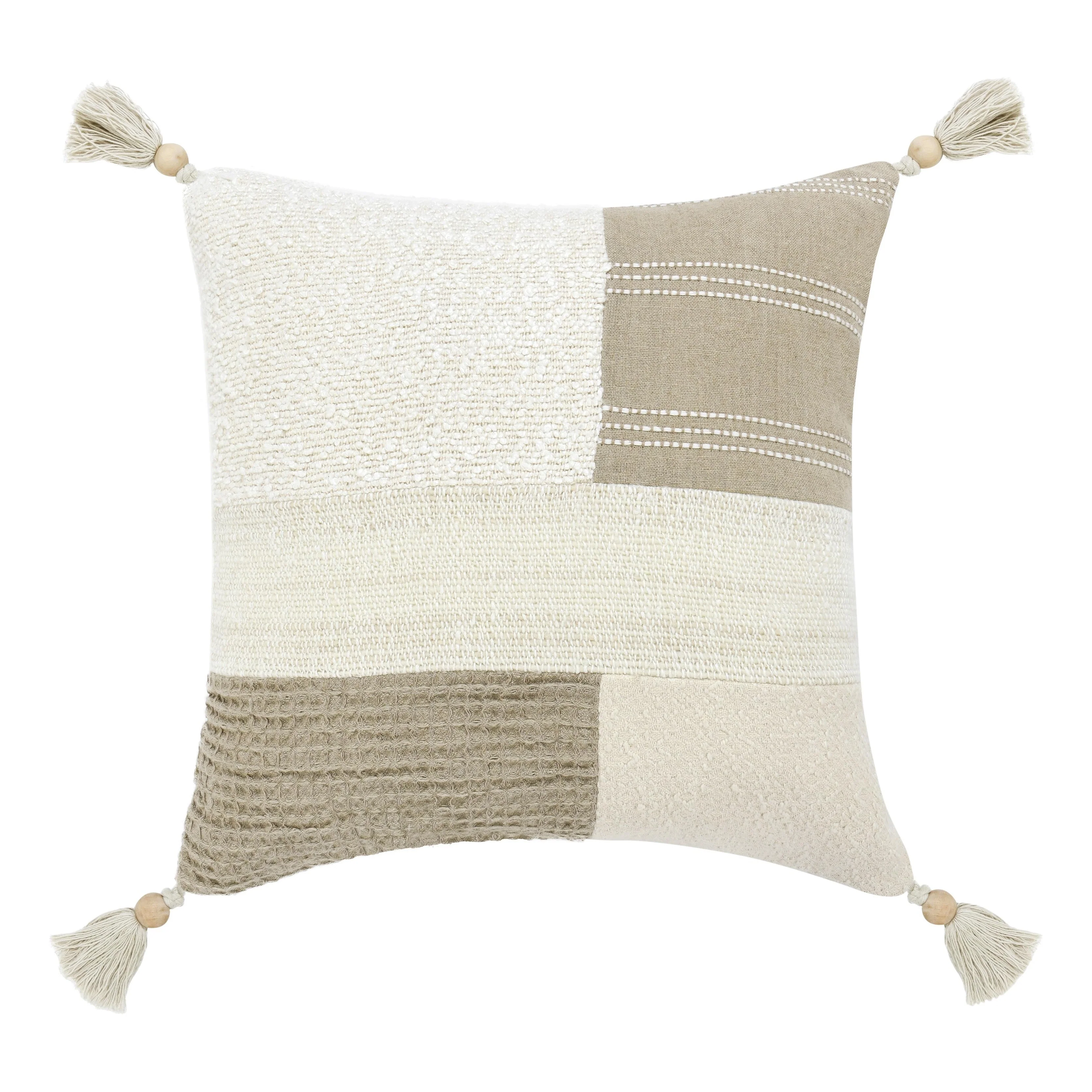 Villa by Classic Home Yasa Cotton Blend Throw Pillow