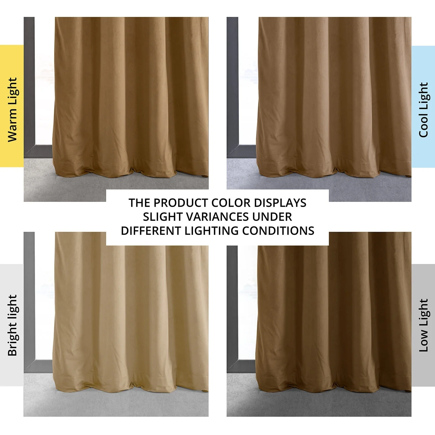 Exclusive Fabrics Signature Blackout Velvet Grommet Curtain (1 Panel)
