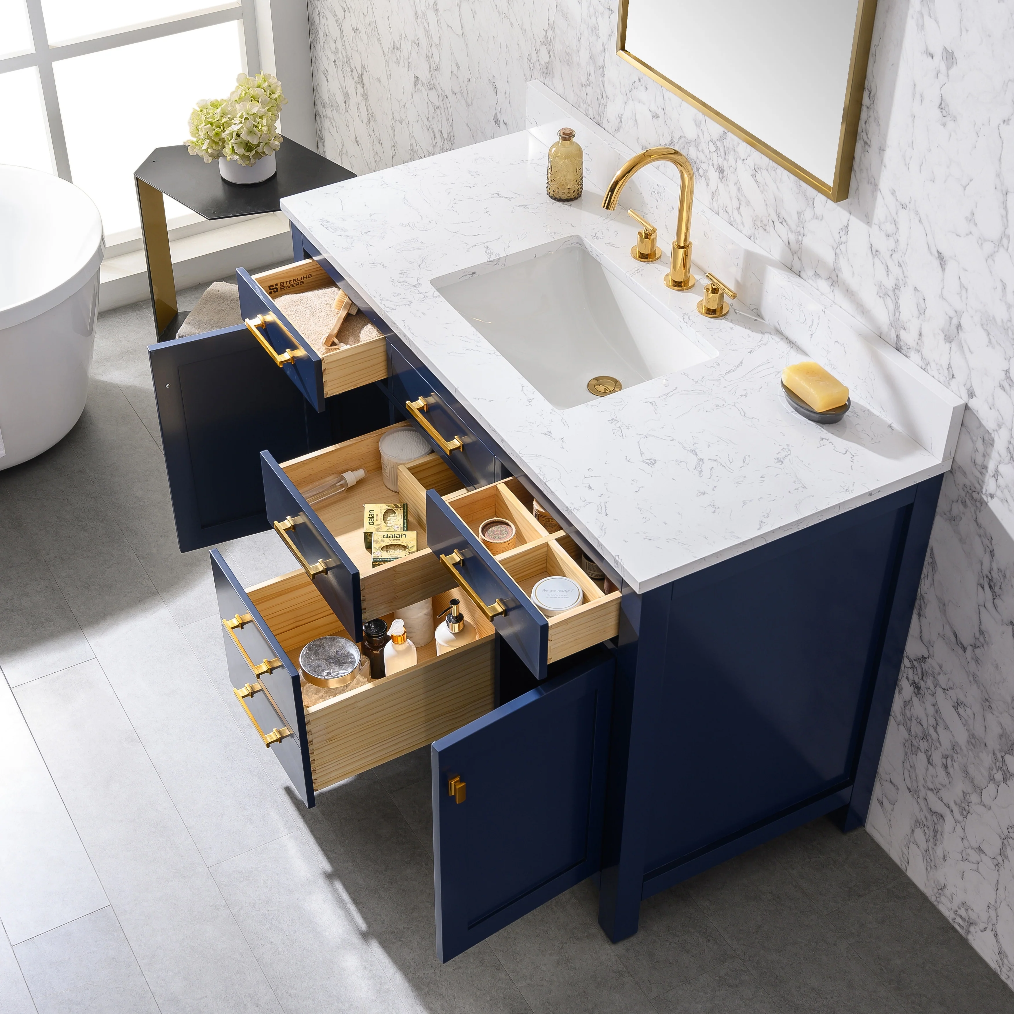 Sudio Design Bathroom Vanity Jasper Collection.