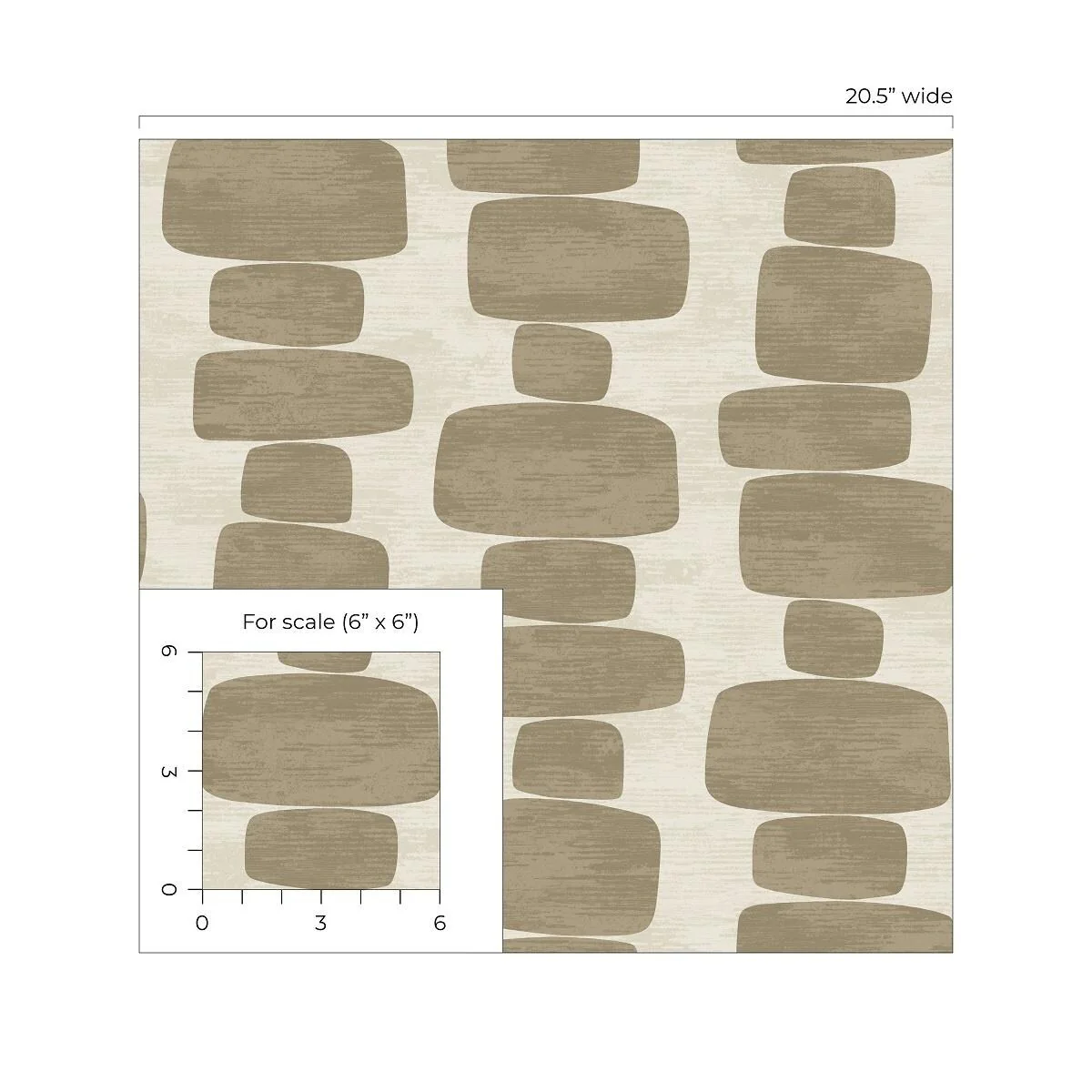 Stacy Garcia Home Stripe Block Geometric Peel and Stick Wallpaper