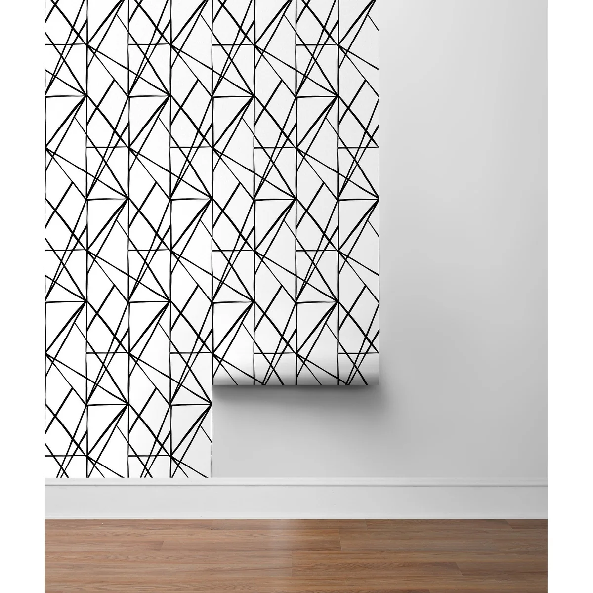 NextWall Quartz Geo Peel and Stick Wallpaper