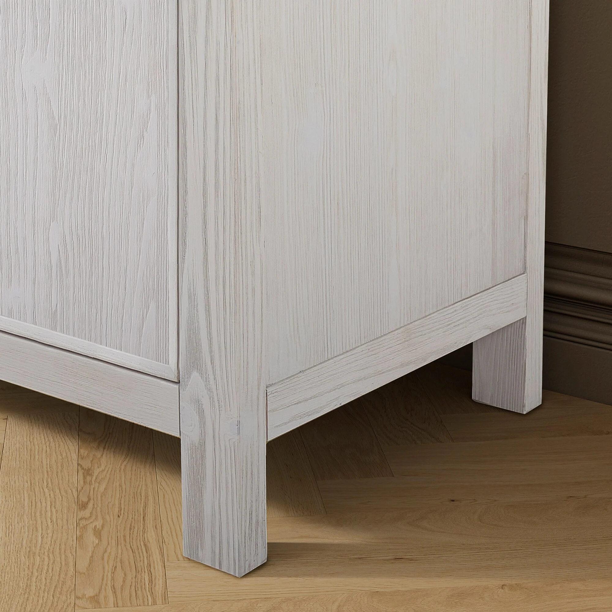 Leon 24 in. Single Bathroom Vanity with Composite Stone Top