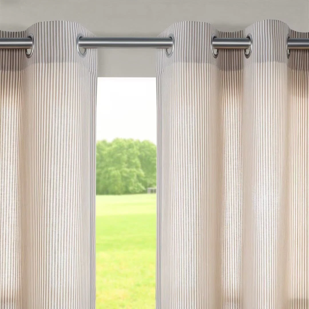 Wonderland Pinstripe Outdoor UV Protected Privacy Panel