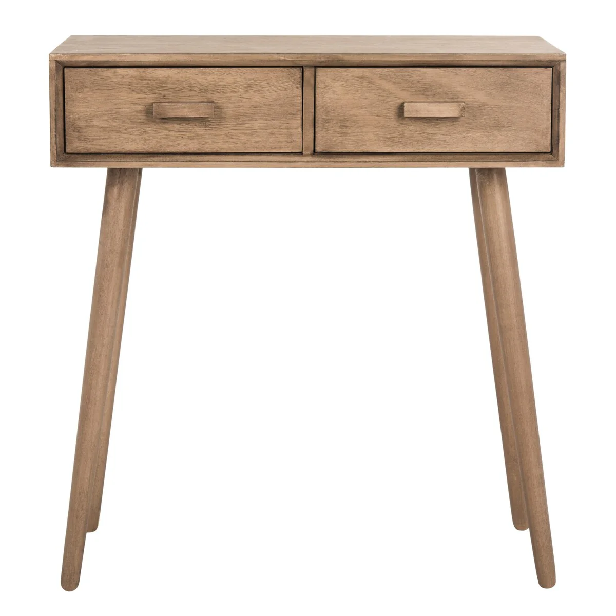 SAFAVIEH Pearla Antique White 2-Drawer Console Table - 28.3