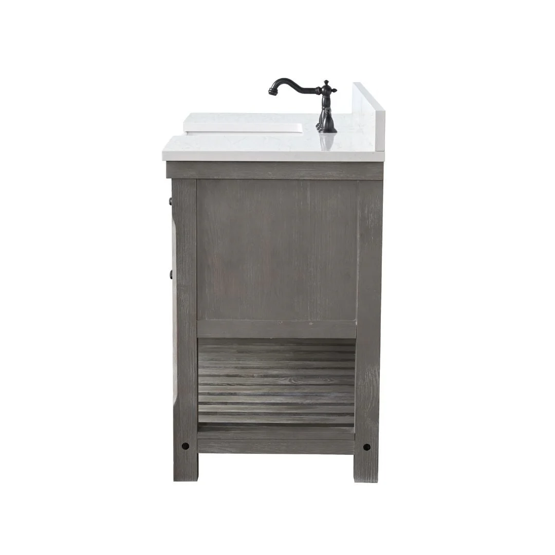 Sudio Design Bathroom Vanity Wesley Weathered Collection.