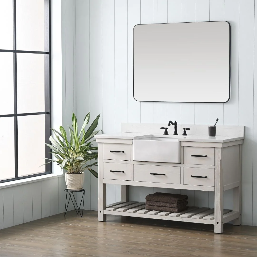 Sudio Design Bathroom Vanity Wesley Weathered Collection.