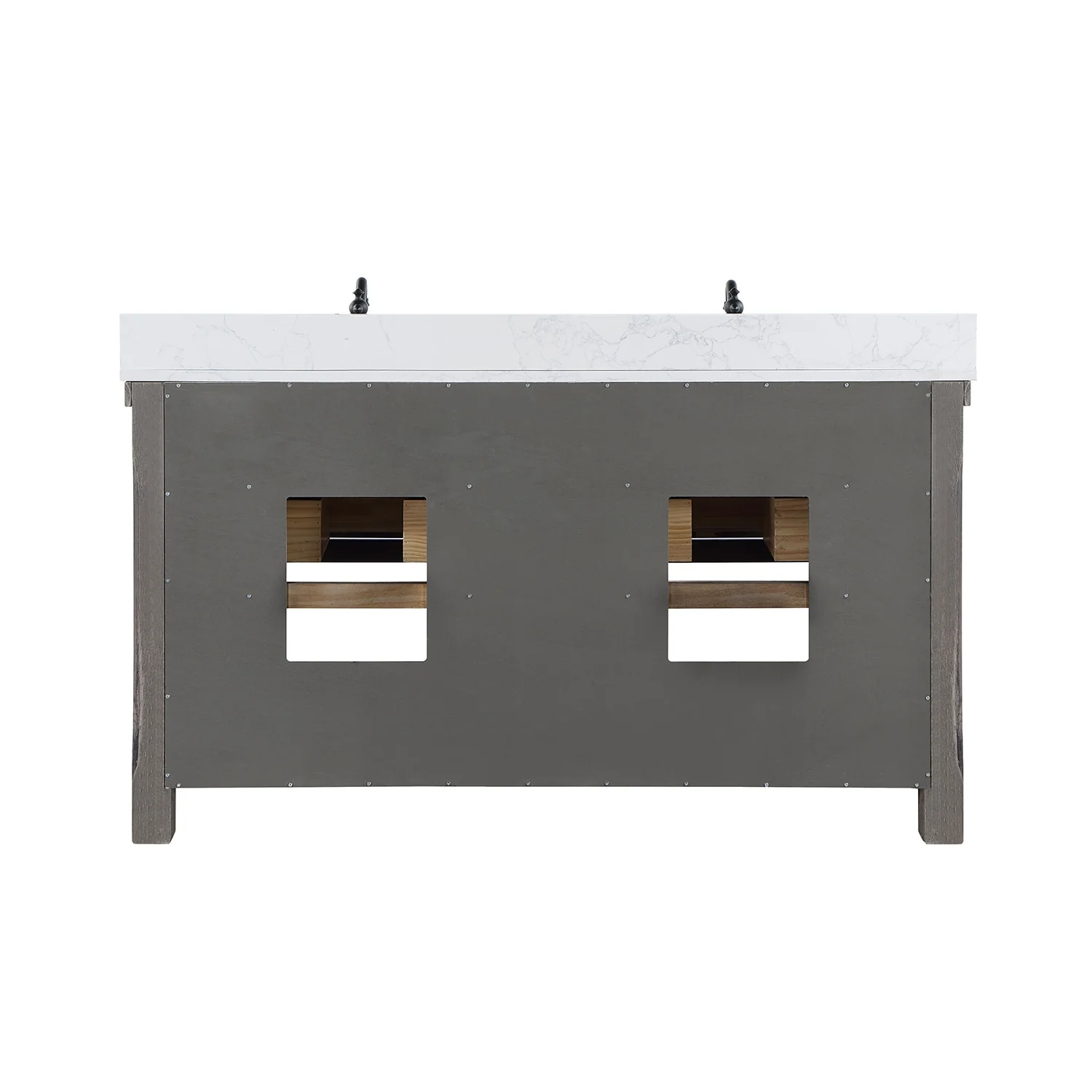 Villareal Bath Vanity with Composite Stone Top without Mirror