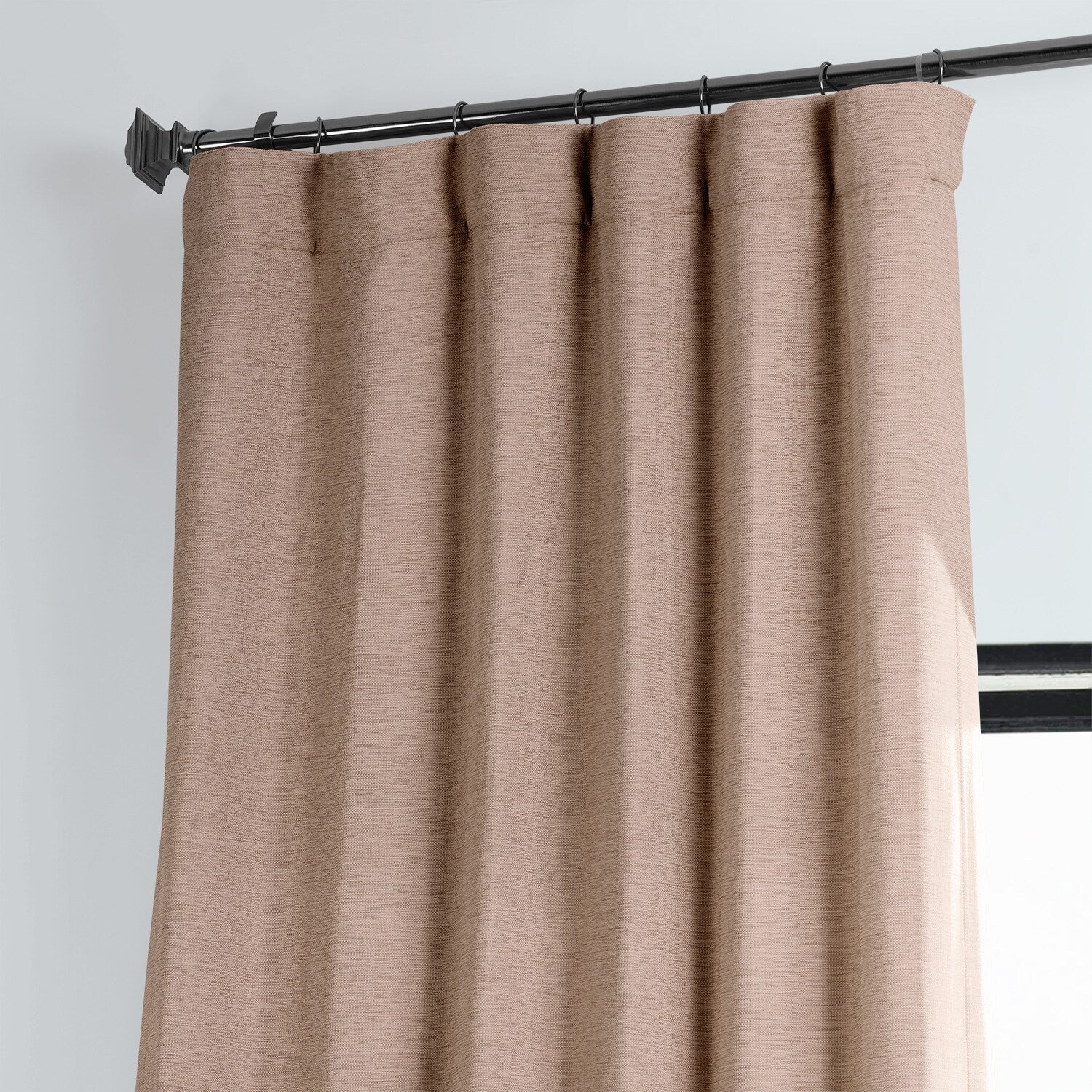 Exclusive Fabrics Textured Bellino Room Darkening Curtains (1 Panel)