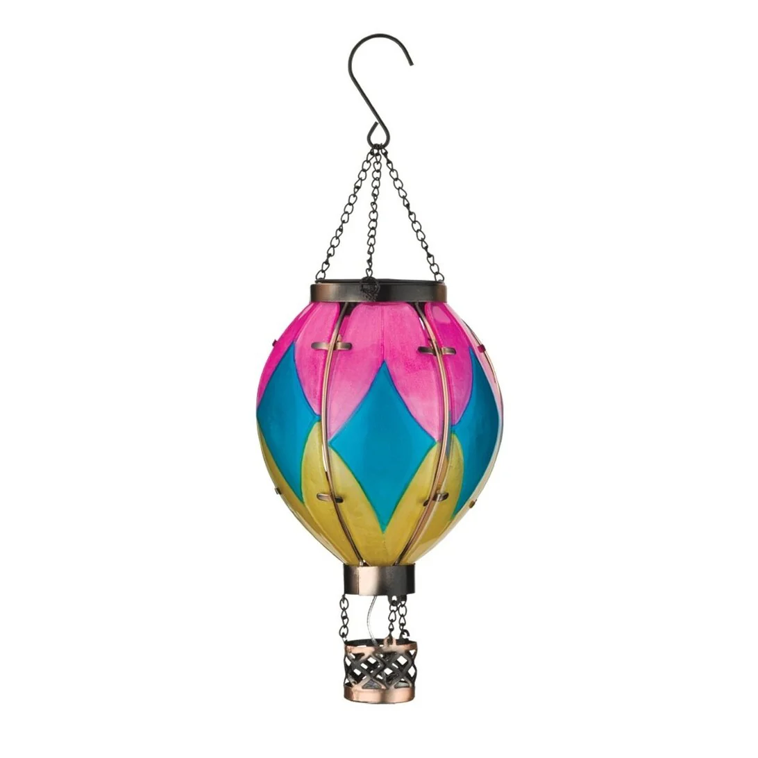 Hot Air Balloon Solar Lantern SM - Diamond