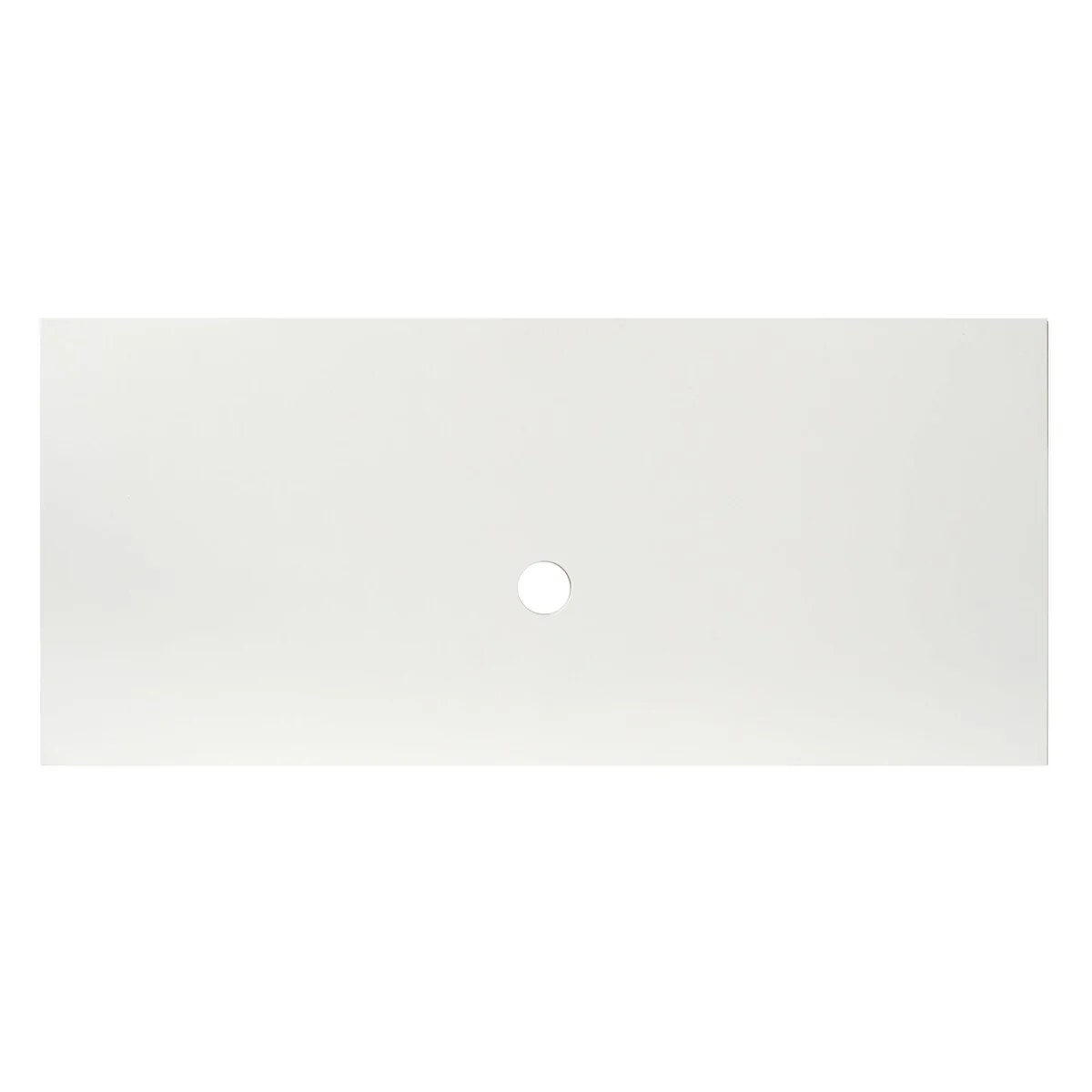 NativeStone Concrete Vanity Top - Vessel Sink Cutout with No Faucet Hole (Top Only)