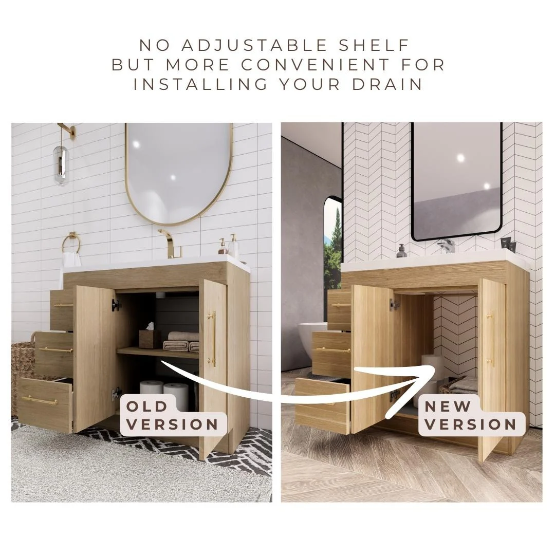 Eliza 24'' Freestanding Vanity with Single Sink