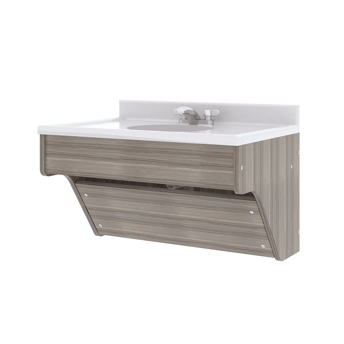 Tot Mate Single Laminate Wall Vanity - 31