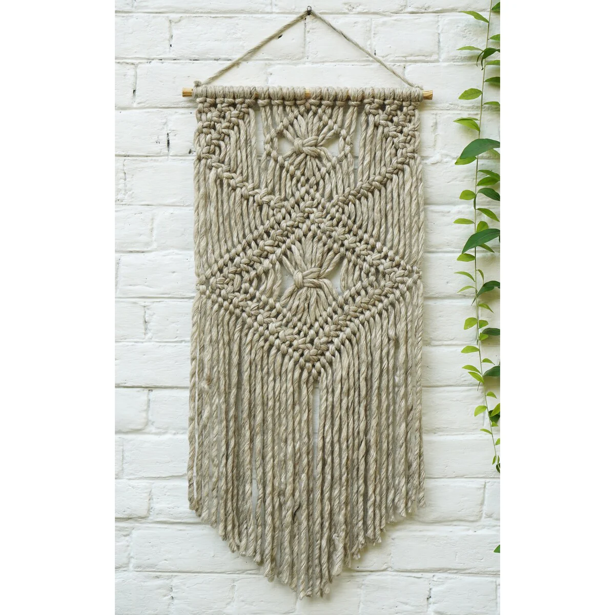 Loominaire Rustic Macrame Wallhanging 
