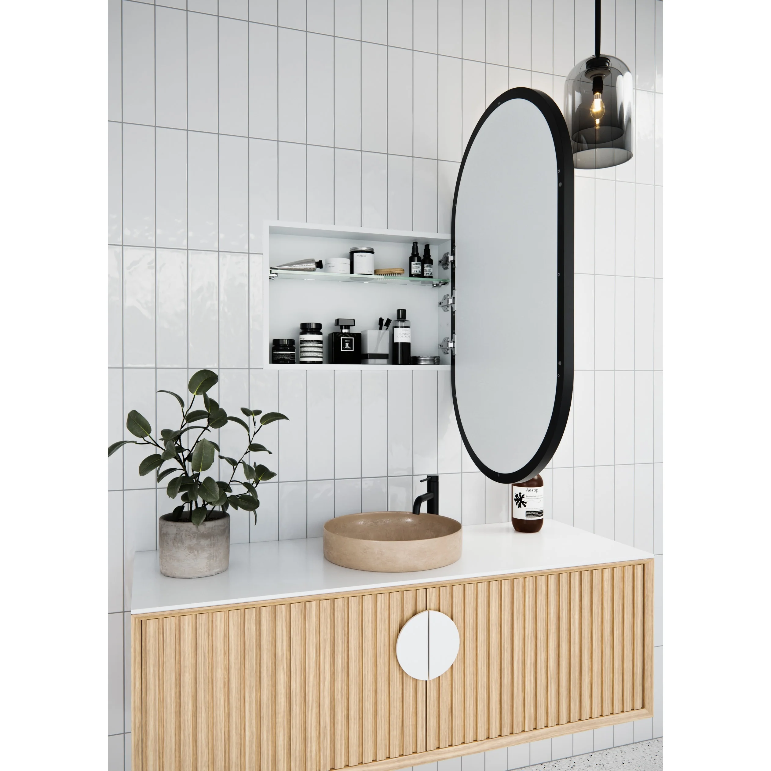 Stainless Steel Pill Medicine Cabinet